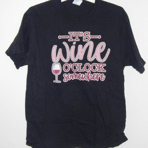 It's Wine O'clock Somewhere Unisex T-shirt